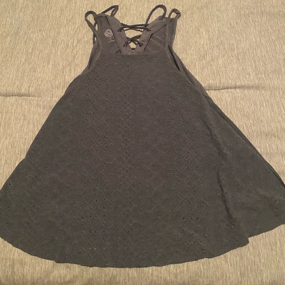 Navy blue tank top